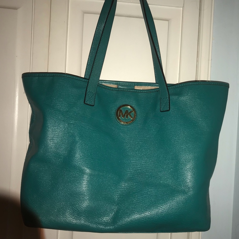 Genuine Leather Micheal Kors large tote